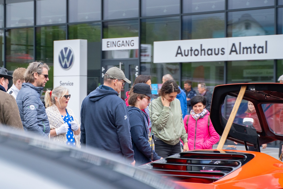 VW Oldtimertreffen Scharnstein im Autohaus Almtal